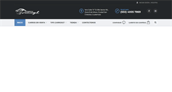 Desktop Screenshot of carrosgt.com