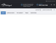 Tablet Screenshot of carrosgt.com